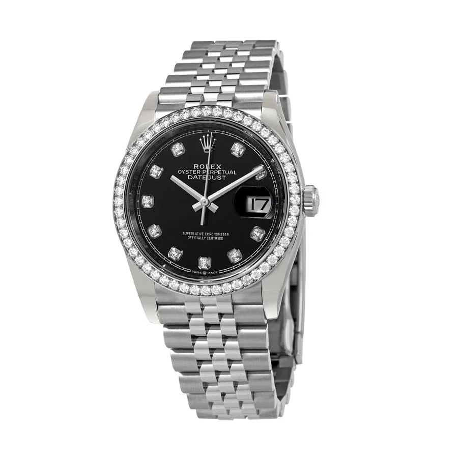 Rolex Datejust 116234 Black Diamond Dial Super Clone