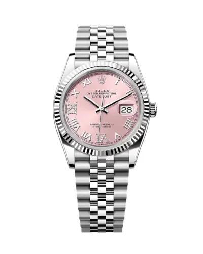 Rolex Datejust 116234 Pink Dial Super Clone