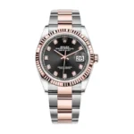 Rolex Datejust 126231 Everose Gold Diamond Dial Super Clone