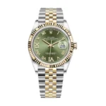 Rolex Datejust 126283RBR Green Dial Jubilee Super Clone