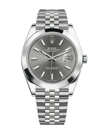Rolex Datejust 126300-0008 Quadrante grigio Jubilee Super Clone