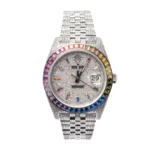 Rolex Datejust 126300 Iced Out Rainbow Super Clone