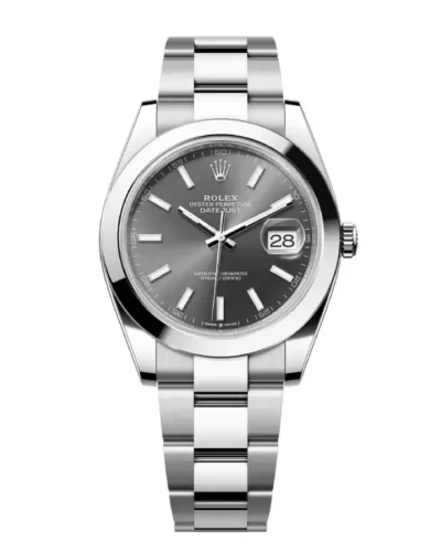 Rolex Datejust 126300 Smoke Grey Dial Oyster Super Clone