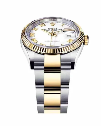Rolex Datejust 126300 White Roman Dial Super Clone