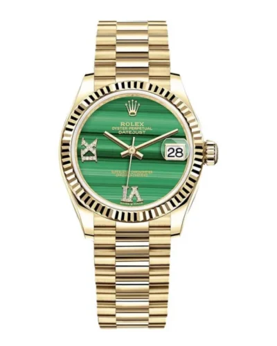 Rolex Datejust 126333 Gold Green Dial Super Clone