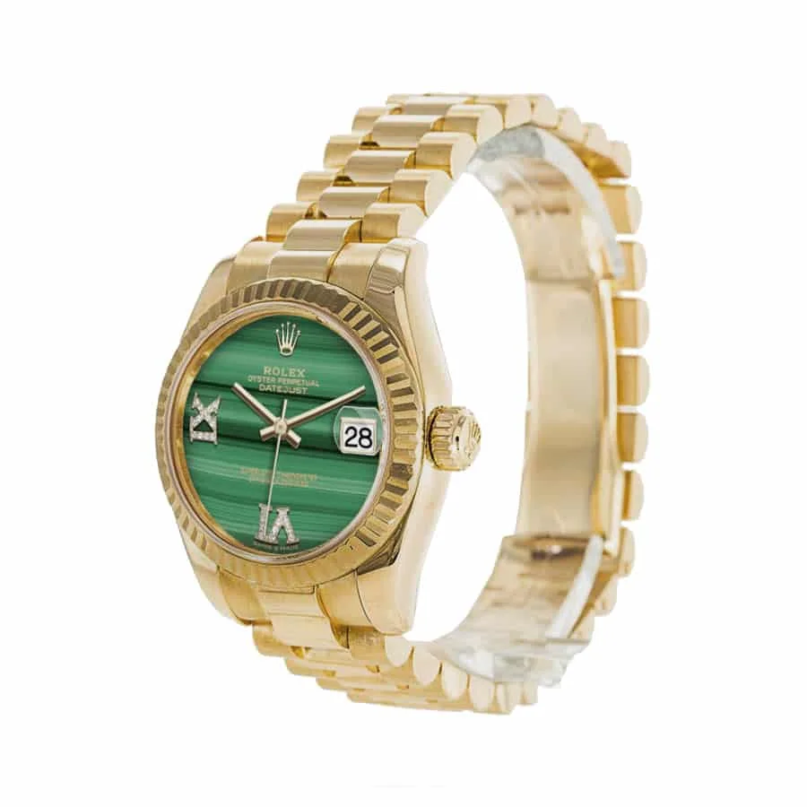 Rolex Datejust 126333 Gold Green Dial Super Clone