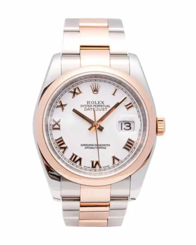 Rolex Datejust 126334 White Roman Dial Super Clone