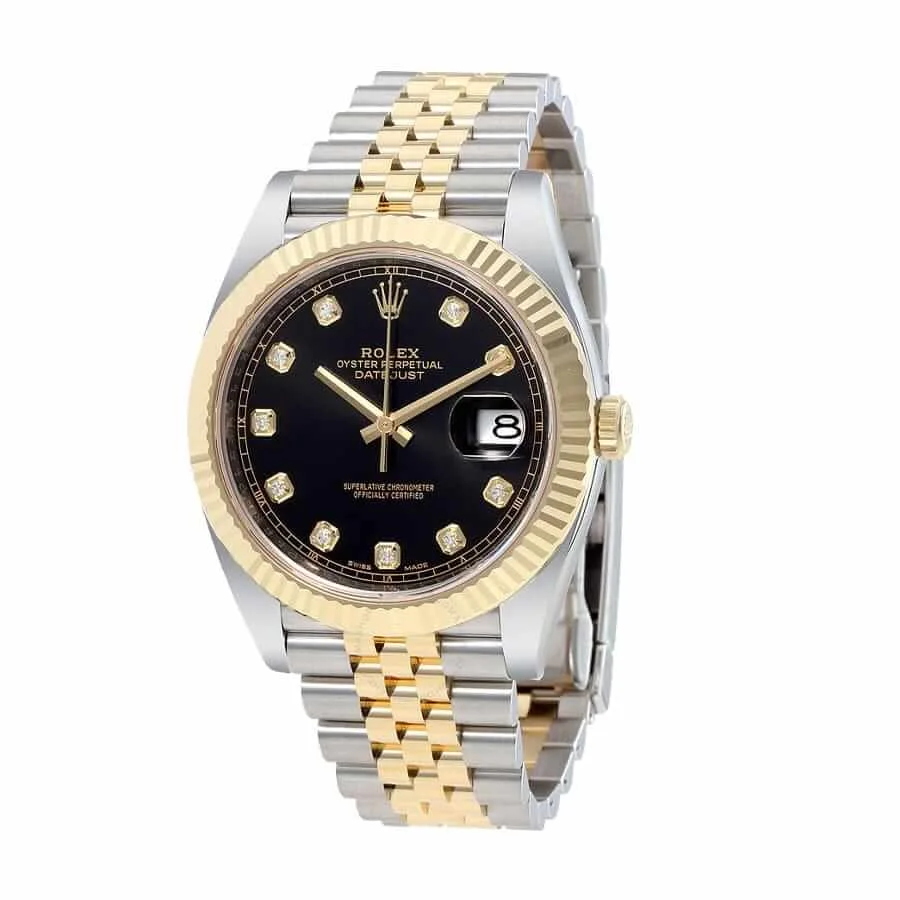 Rolex Datejust 12633BKDJ Steel Gold Jubilee Super Clone