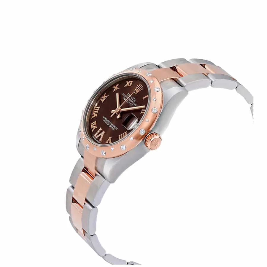 Rolex Datejust 178341 Chocolate Roman Diamond Dial Super Clone