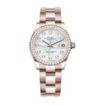 Rolex Datejust 278245 Everose Gold Mother Pearl Super Clone
