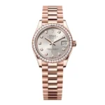 Rolex Datejust 278285RBR Silver Diamond Dial Super Clone