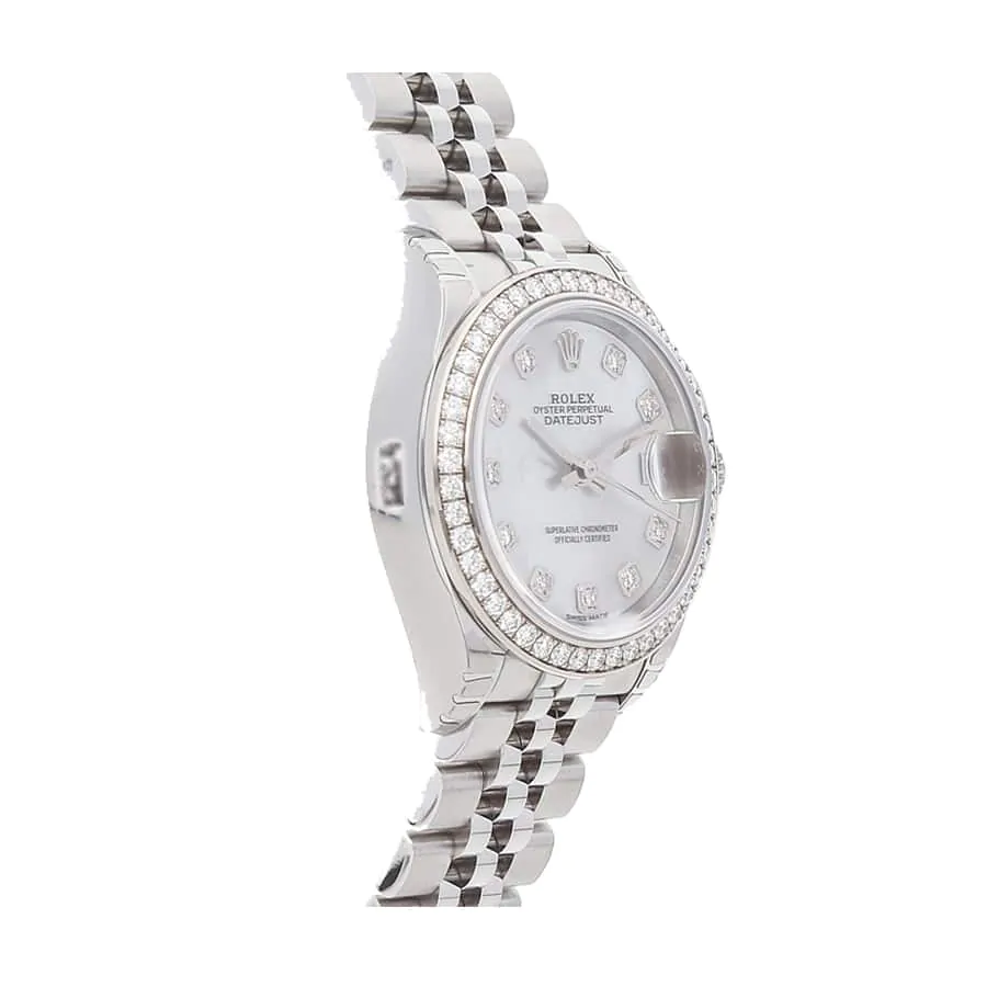 Rolex Datejust 279384RBR Mother Pearl Diamond Dial Super Clone