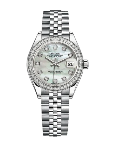 Rolex Datejust 279384RBR Mother Pearl Diamond Dial Super Clone