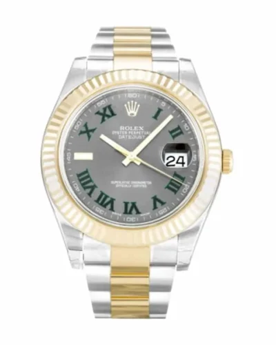 Rolex Datejust Grey Roman Dial 116333-0001 Super Clone