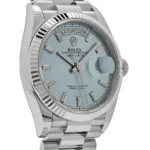 Rolex Day-Date 128236 Ice Blue Grooved Super Clone