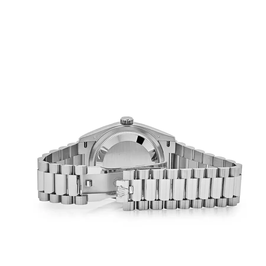 Rolex Day-Date 128236 Ice Blue Grooved Super Clone