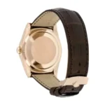 Rolex Day-Date 128238 Black Leather Super Clone
