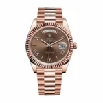 Rolex Day-Date 228235-0002 Rose Gold Roman Super Clone