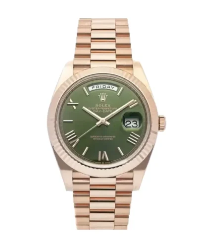 Rolex Day-Date 228235 روز غولد Super Clone