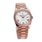 Rolex Day-Date 228235 Rose Gold White Dial Super Clone
