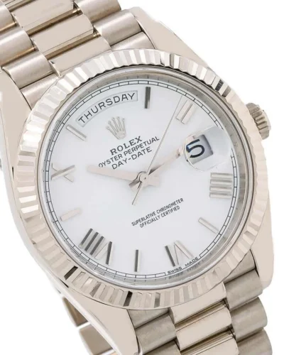 Rolex Day-Date 228235 Stripe Dial Super Clone