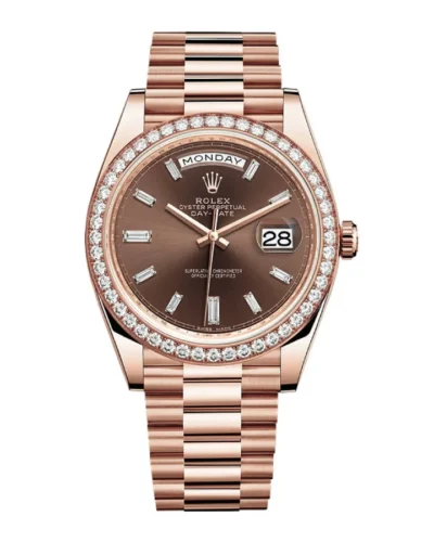Rolex Day-Date 228345RBR Chocolate Dial Super Clone