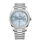 Rolex Day-Date 228396TBR001 Ice Blue Baguette Super Clone