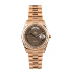 Rolex Day-Date II 218235-0035 Rose Gold Wave Dial Super Clone