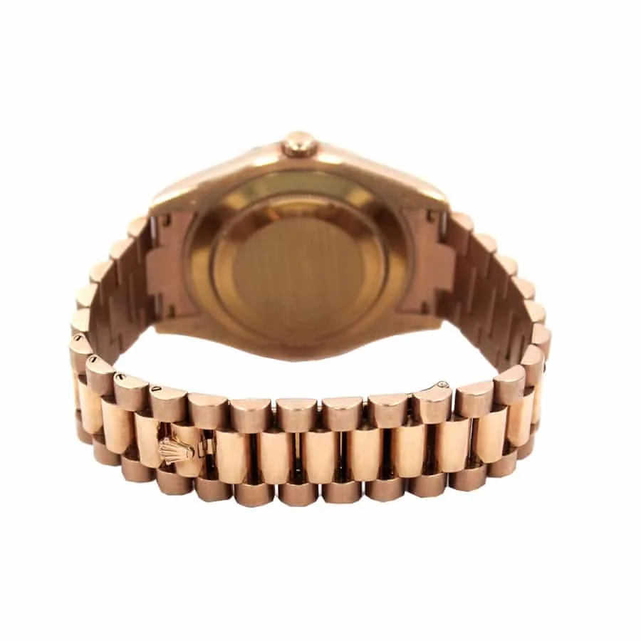 Rolex Day-Date II 218235-0035 Rose Gold Wave Dial Super Clone