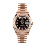 Rolex Day-Date II 218235 Black Dial Super Clone
