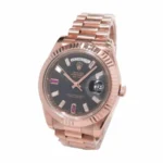 Rolex Day-Date II 218235 Black Dial Super Clone