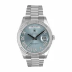 Rolex Day-Date II 218239 Ice Blue Roman Dial Super Clone