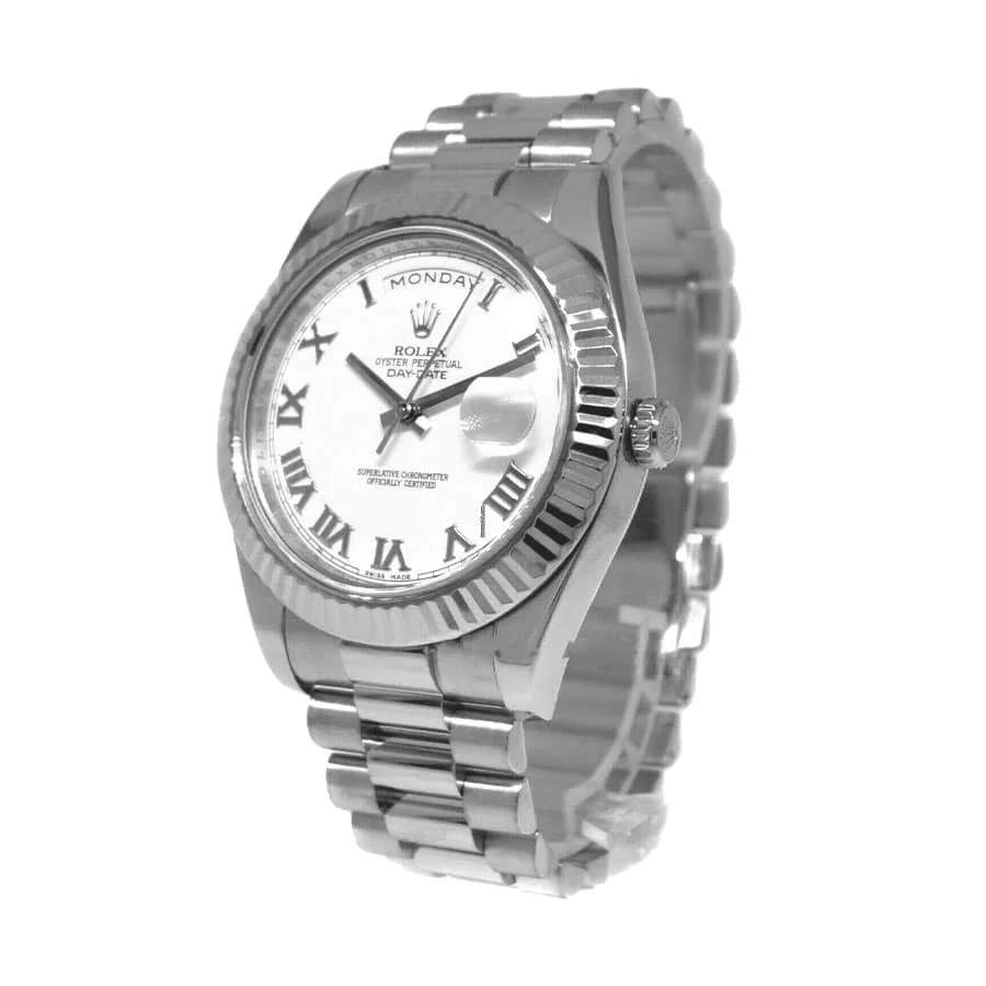 Rolex Day-Date II 218239 White Super Clone