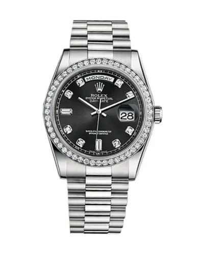 Rolex Day-Date White Diamond 228349RBR Super Clone