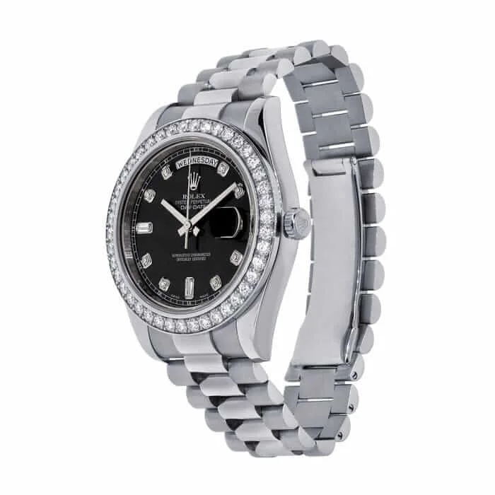 Rolex Day-Date White Diamond 228349RBR Super Clone