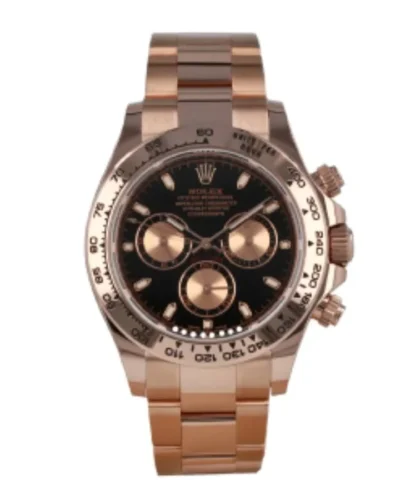 Rolex Daytona 116505 Everose Black Dial Super Clone