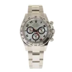 Rolex Daytona 116509 White Gold Silver Super Clone
