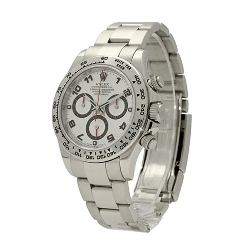 Rolex Daytona 116509 White Gold Silver Super Clone