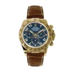 Rolex Daytona 116518 Yellow Gold Blue Super Clone