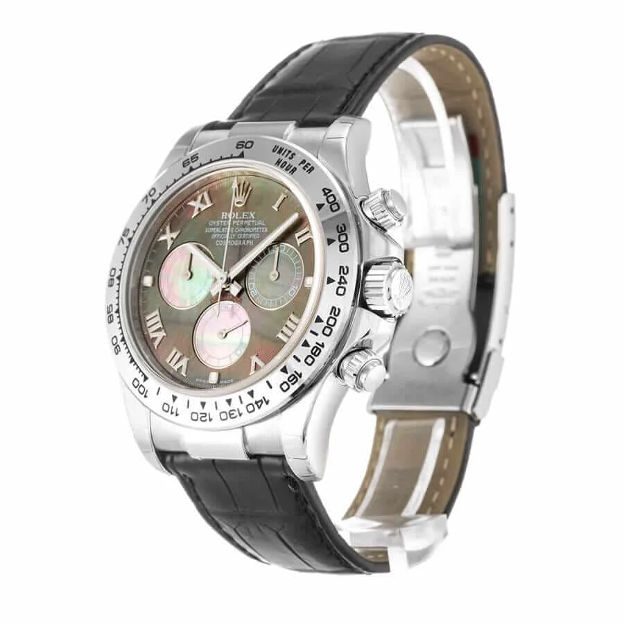 Rolex Daytona 116519 Mother of Pearl Black Super Clone