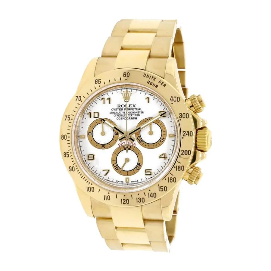 Rolex Daytona 116528 White Super Clone
