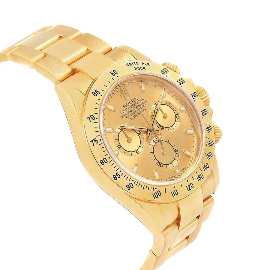 Rolex Daytona 116528 Yellow Gold Super Clone
