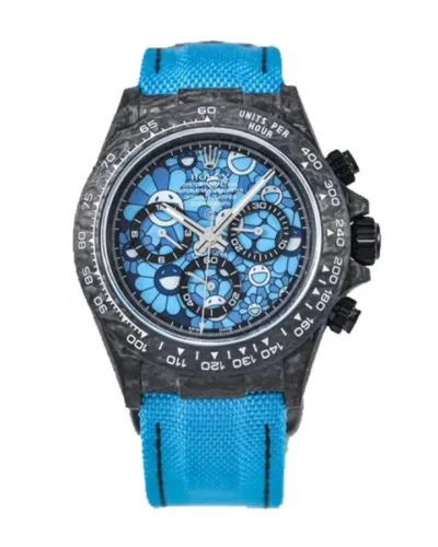 Rolex Daytona Blue Sun Flower Pattern Super Clone
