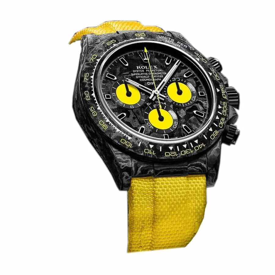 Rolex Daytona DIW NTPT Carbon Lemon Edition Super Clone