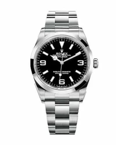 Rolex Explorer 124270 “الديانة السوداء” Super Clone