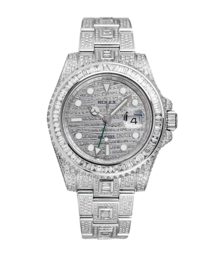 Rolex GMT-Master II 116710LN Iced Out Super Clone