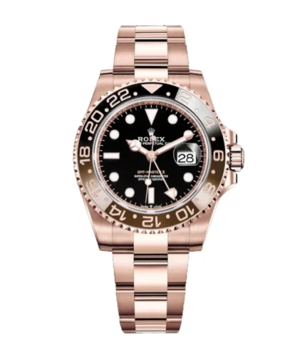 Rolex GMT-Master II 126715CHNR-0001 Rose Gold Super Clone