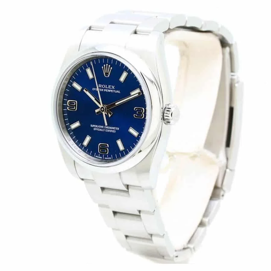 Rolex Oyster Perpetual 114200-0014 Blue Dial Super Clone