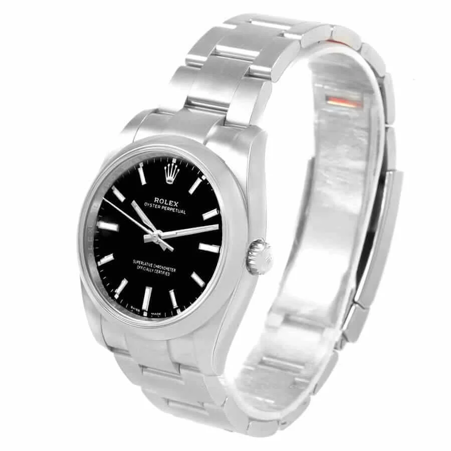 Rolex Oyster Perpetual 114200 Black Dial Super Clone