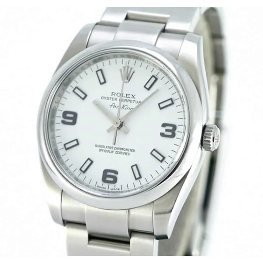 Rolex Oyster Perpetual 114200 White Dial Super Clone